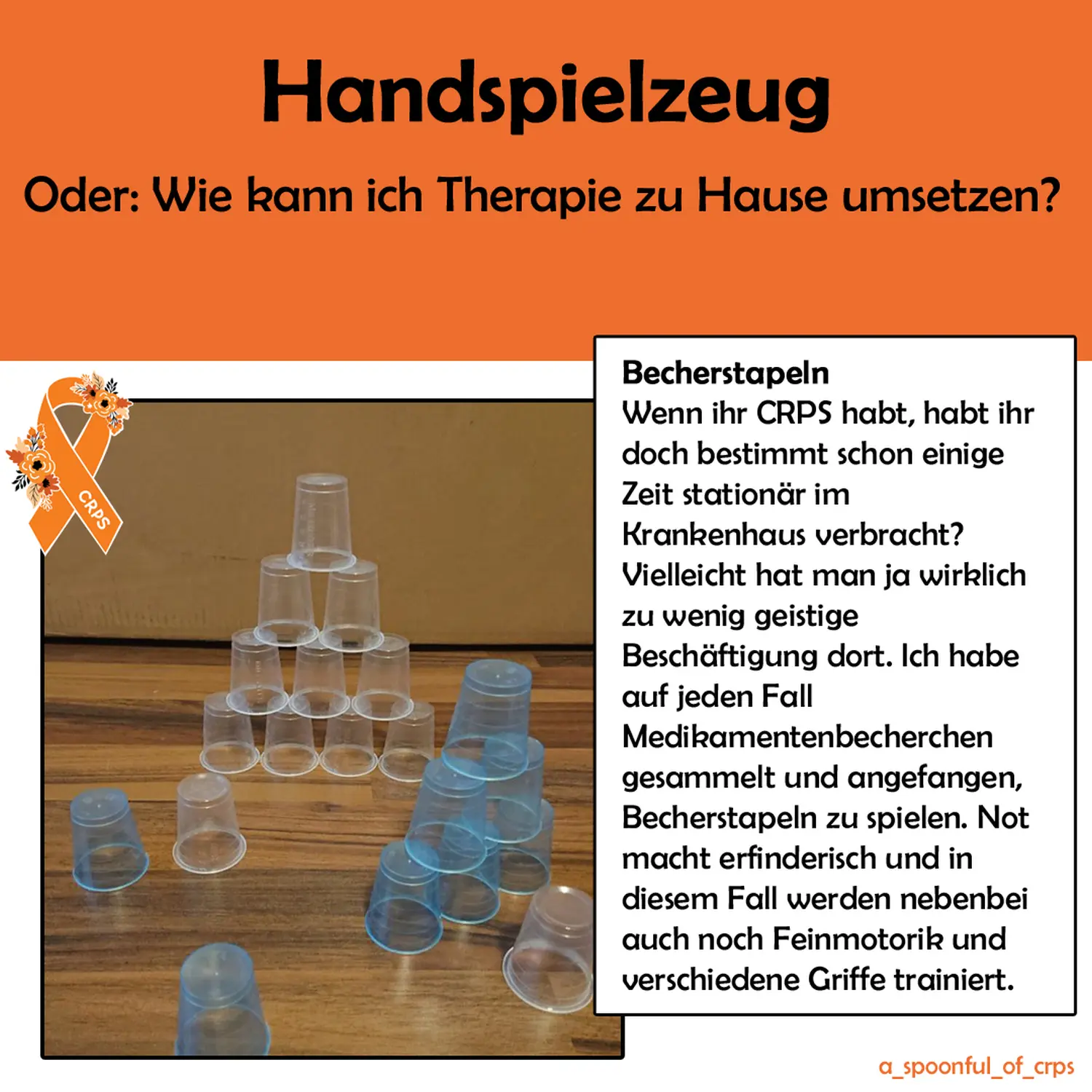 Handspielzeug von CRPS Bundesverband Deutschland e. V. CRPS Netzwerk gemeinsam stark e. V.