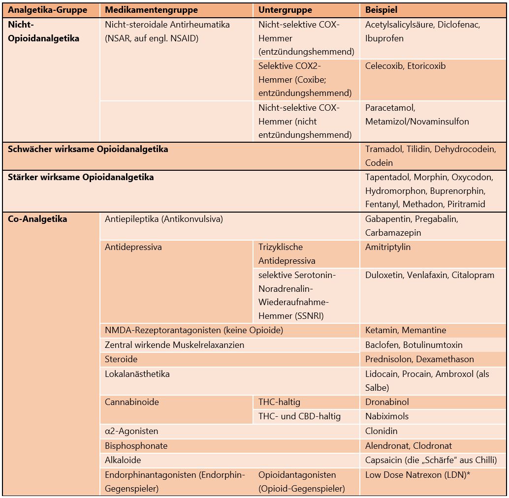 Das Stufenschema der WHO 