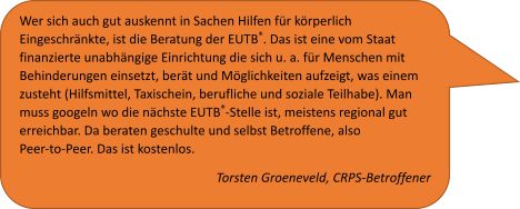 Ergänzende unabhängige Teilhabeberatung (EUTB®)