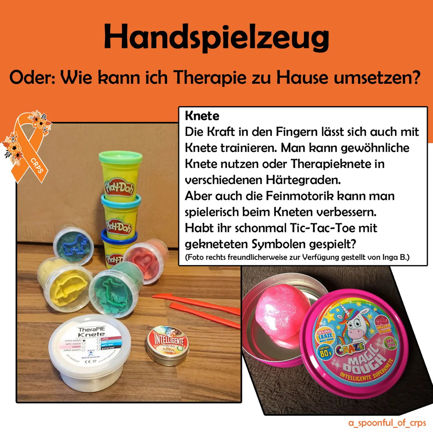 Handspielzeug von CRPS Bundesverband Deutschland e. V. CRPS Netzwerk gemeinsam stark e. V.