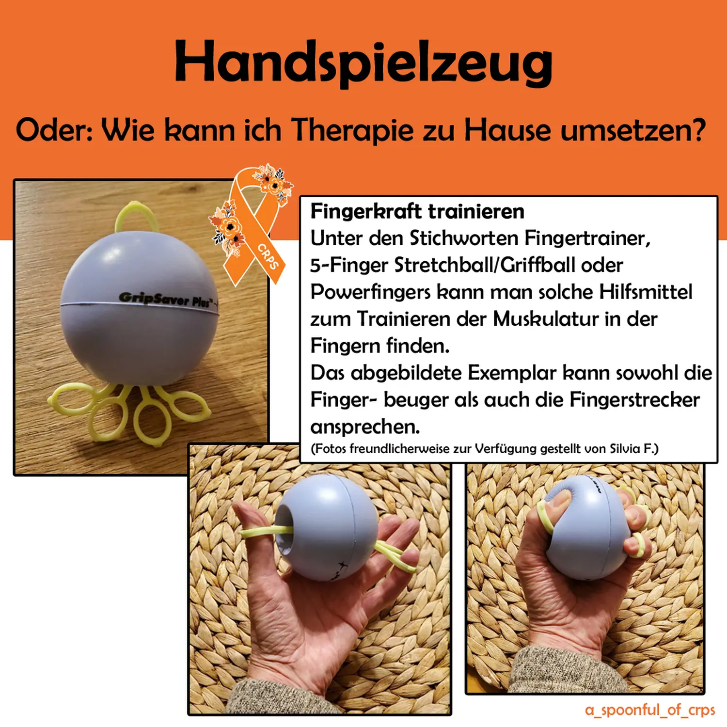 Handspielzeug von CRPS Bundesverband Deutschland e. V. CRPS Netzwerk gemeinsam stark e. V.